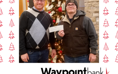 Waypoint Bank – Cambridge Holiday Money Tree Winner 2022